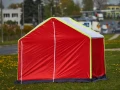 Namiot na stelażu K160/3 - rozmiar 2m x 2m x 1,2/1,8m