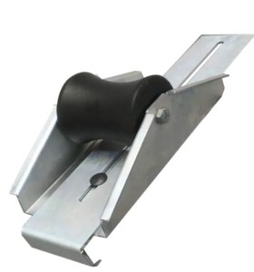 Podwieszana rolka do koryt kablowych z regulowaną długością