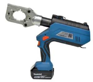 Praska / Nozyce akumulatorowa 3w1 AL/Cu/AFL + 10 matryc