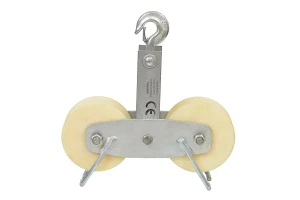 Podwójna rolka nylonowa - tandem 180 mm