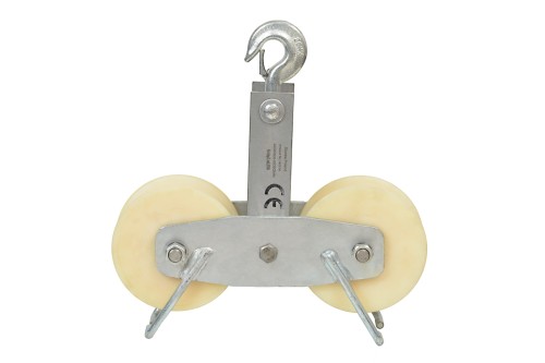 Podwójna rolka nylonowa - tandem 180 mm