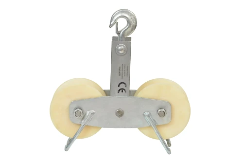 Podwójna rolka nylonowa - tandem 180 mm