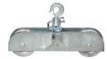 Rolka montażowa tandemowa aluminiowa 150 mm WL 10 kN