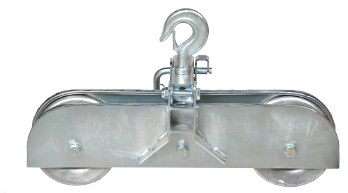 Rolka montażowa tandemowa aluminiowa 150 mm WL 10 kN