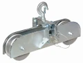 Rolka montażowa tandemowa aluminiowa 150 mm WL 10 kN