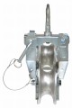 Rolka montażowa tandemowa aluminiowa 150 mm WL 10 kN