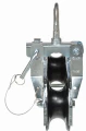 Rolka montażowa tandemowa nylon 150 mm WL 10 kN