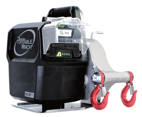 Wciągarka akumulatorowa 1000 kg prędkość 11,6 m/min