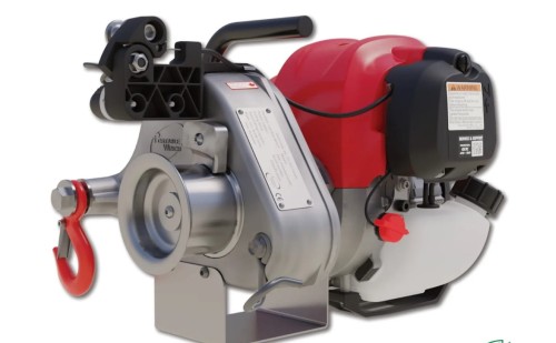 Wciągarka spalinowa 1000 kg prędkość 13,4 m/min