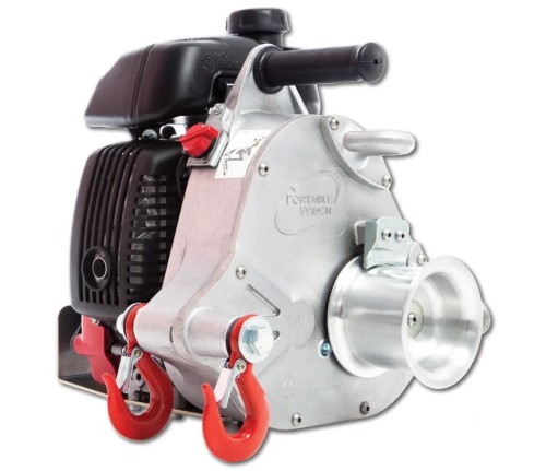 Wciągarka spalinowa 500 kg prędkość 24 m/min