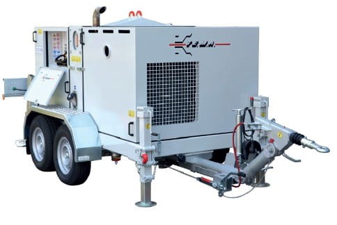 Wciągarka kablowa hydrauliczna 105 kN