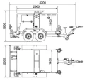 Wciągarka kablowa hydrauliczna 105 kN