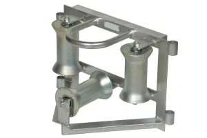 Rolka kablowa kątowa stalowa 3x250 mm
