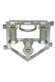 Rolka kablowa kątowa stalowa 3x250 mm
