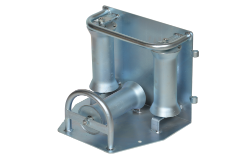 Rolka kablowa kątowa stalowa 3x300 mm