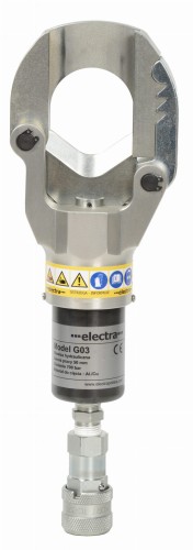 Hydrauliczna głowica do cięcia Al/Cu 50 mm