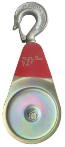 Ciężka rolka montażowa 102 mm WL10 kN nylon