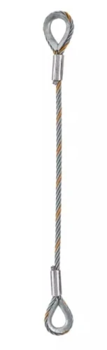 Zawiesie linowe z kauszą 16 mm 4,5 m WL 2700 kg