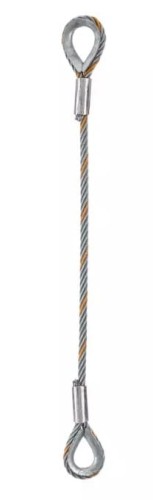 Zawiesie linowe z kauszą 20 mm 2,5 m WL 4350 kg