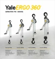 Wciągarka łańcuchowa YALE ERGO 360 6000 kg łańcuch 4,0 m wersja UT