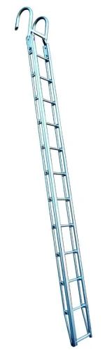 Drabina aluminiowa pionowa 3,0 m WL 300 kg z szyną