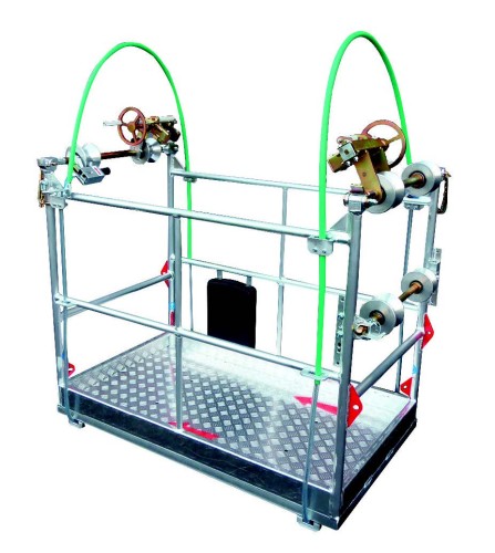 Wózek inspekcyjny 2 przewód WL 200 kg 400-600 mm