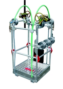 Wózek inspekcyjny 2-3-4 przewody WL 100 kg 400-457 mm