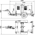Wciągarka kablowa hydrauliczna 70 kN