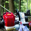Wciągarka spalinowa 1200 kg prędkość 12,2 m/min