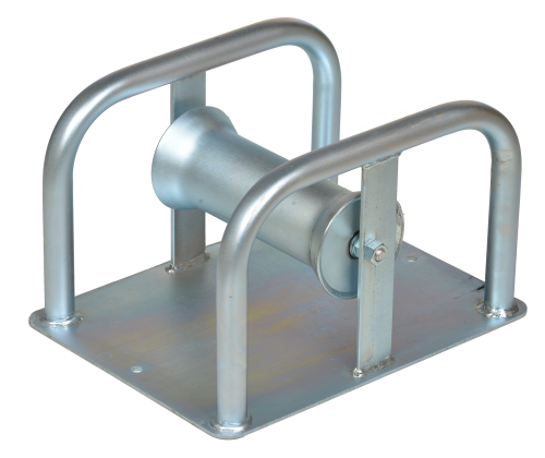 Rolka kablowa stalowa 250 mm na płycie