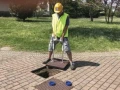 Podnośnik pokrywy magnetycznej z podwójną podkładką