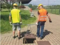 Podnośnik pokrywy magnetycznej z podwójną podkładką