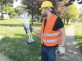 Podnośnik pokrywy magnetycznej z podwójną podkładką