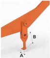 Dźwignia podnośnika pokrywy