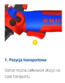 Nóż do ściągania izolacji ze stopką prowadzącą