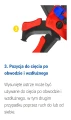 Nóż do ściągania izolacji ze stopką prowadzącą