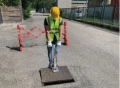 Podnośnik pokrywy magnetycznej siła podnoszenia 400 kg