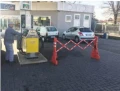 Plastikowa rozciągliwa bariera bezpieczeństwa o wysokiej widoczności