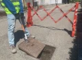 Plastikowa rozciągliwa bariera bezpieczeństwa o wysokiej widoczności