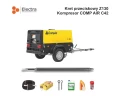 Maszyna przeciskowa - kret 130 mm  - zestaw z kompresorem COMP AIR