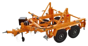 Przyczepa kablowa 10 000 kg - 80 km/h