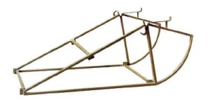 Stojak do szpul stalowych 1900 mm z hamulcem tarczowym