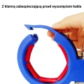 Zestaw rolek prowadzących kabel w korytach
