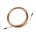 Jednofazowy kabel uziemiający i zwarciowy 70 mm²; 9 m; zaczepy kablowe 70/10 (śruba M10) i 70/12 (śruba M12); współczynnik zwarcia 15 kA/1s, przezroczyste kurczenie się