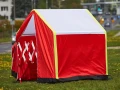Namiot na czteropłotku z obszyciem K161/4  - rozmiar 2m x 2,0 m x 1,8 m